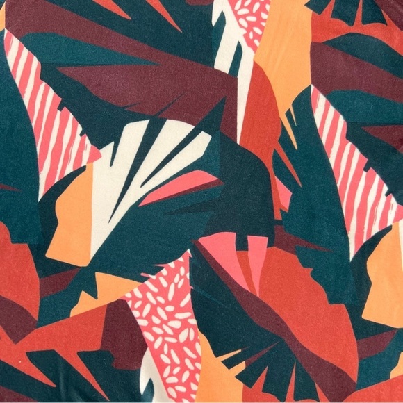 Women’s Pajama Pants – Tropical Leaf Print Lounge Pants (Size M) NWT - Picture 2 of 11